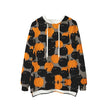 Load image into Gallery viewer, Petlington-Pumpkin Black Cat Sweatshirt
