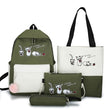 Load image into Gallery viewer, Petlington-4 pcs Sweet Cats Schoolbags
