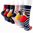 Load image into Gallery viewer, Petlington-5 Pairs Cat Striped Socks
