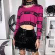 Load image into Gallery viewer, Petlington-Goth Aesthetic Cat Knitted Sweater
