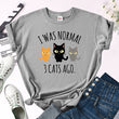 Load image into Gallery viewer, Petlington-3 Cats Ago T-shirt
