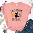 Load image into Gallery viewer, Petlington-3 Cats Ago T-shirt
