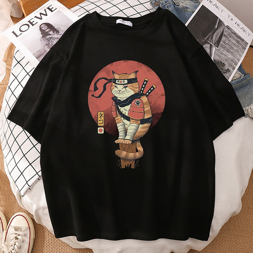Petlington-Ninja Cat T-Shirts