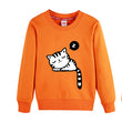 Load image into Gallery viewer, Sleeping Cat Kids Pullover
