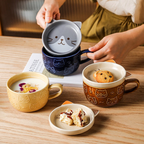 Petlington-Japanese Ceramic Cat Mug