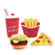 Load image into Gallery viewer, Petlington-Burger &amp; Fries Chewy Toy
