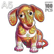 Load image into Gallery viewer, Dog Wooden Jigsaw  Puzzle
