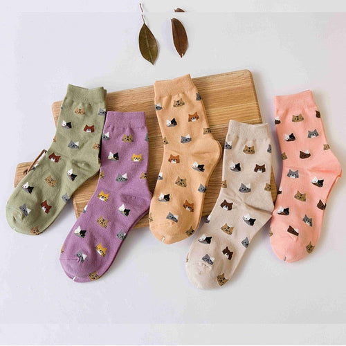 Petlington-Cat Ankle Socks