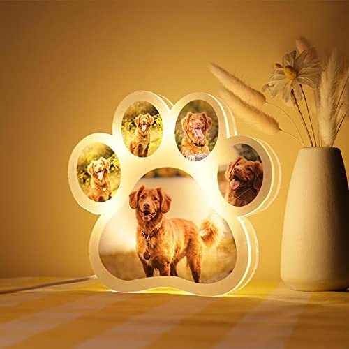 Personalized LED Dog Photo