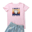 Load image into Gallery viewer, Petlington-Beer Right Meow Cat T-shirt
