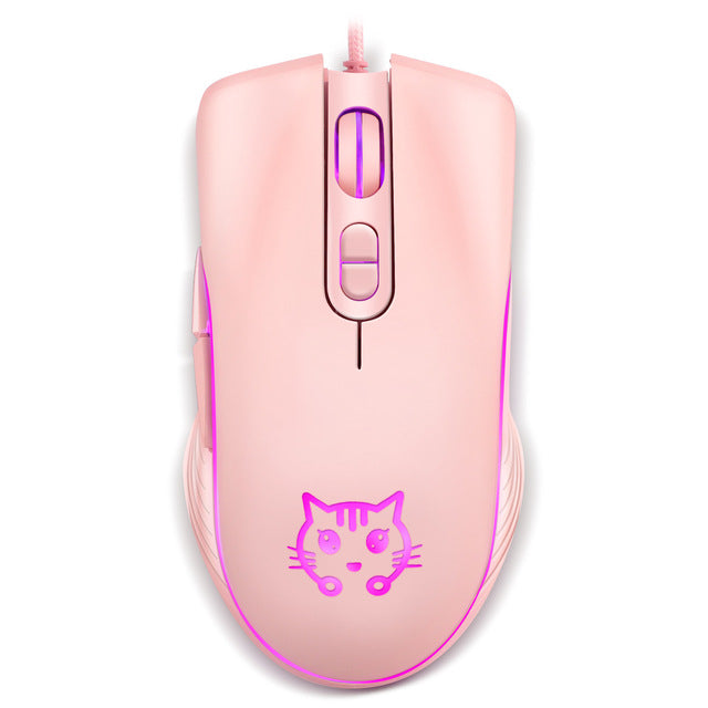 Cute Cat Gaming Mouse