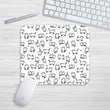 Load image into Gallery viewer, Cute Little Cat Mouse Pad
