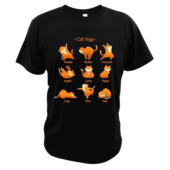 Petlington-Yoga Cat T-shirts
