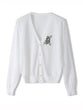 Load image into Gallery viewer, Petlington-Cat Embroidery Cardigan
