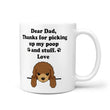 Load image into Gallery viewer, Petlington-Dad&#39;s Best Friend Mug
