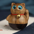 Load image into Gallery viewer, Wooden Lucky Cat
