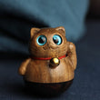 Load image into Gallery viewer, Wooden Lucky Cat
