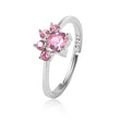 Load image into Gallery viewer, Cat Crystal Adjustable Ring
