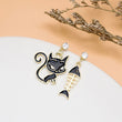 Load image into Gallery viewer, Fashion Cute Korean Cat Earrings

