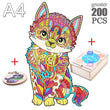 Load image into Gallery viewer, Cat Jigsaw Wooden Puzzle
