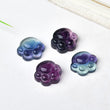 Load image into Gallery viewer, Flourite Crystal Cat Paw Gem
