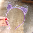 Load image into Gallery viewer, Cat Ears Kids Hair Band
