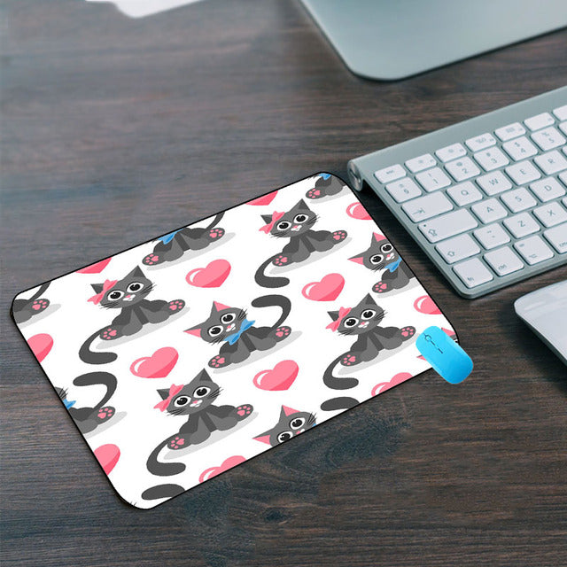 Cute Cat Small Mouse Pad