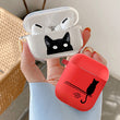 Load image into Gallery viewer, Cartoon Cat TPU AirPods Cover
