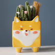 Load image into Gallery viewer, Ceramic Dog Flowerpot
