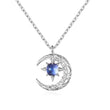 Load image into Gallery viewer, Stars and Moon Rhinestone Necklace
