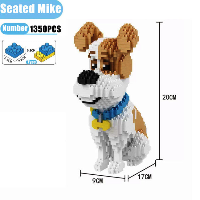 Dog Micro Bricks for Kids