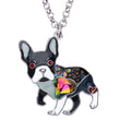 Load image into Gallery viewer, French Bulldog Pendant Chain Necklace
